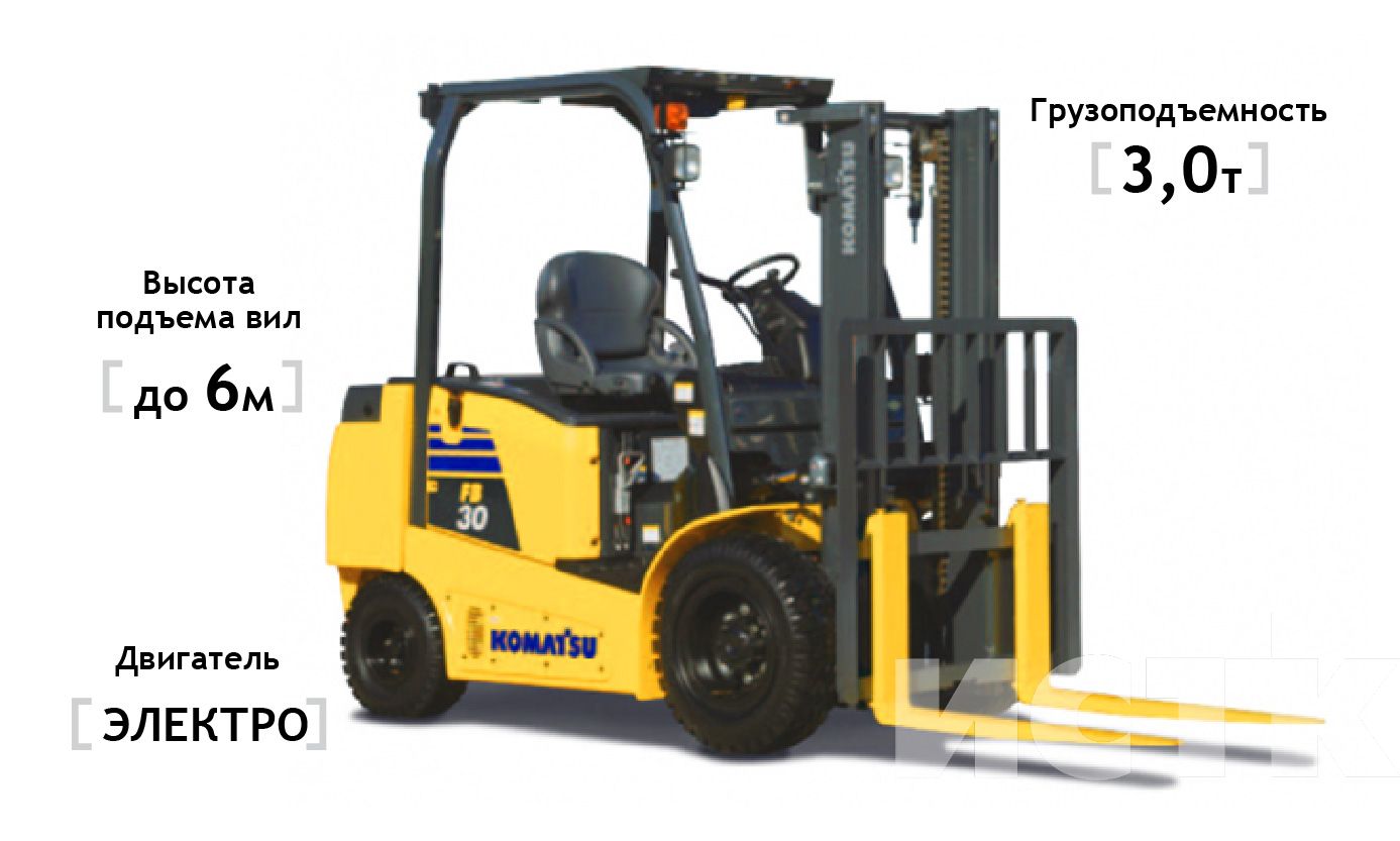 Вилочный погрузчик Komatsu FB30-12