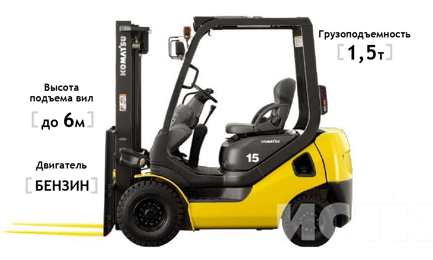Вилочный погрузчик Komatsu FG15T-21