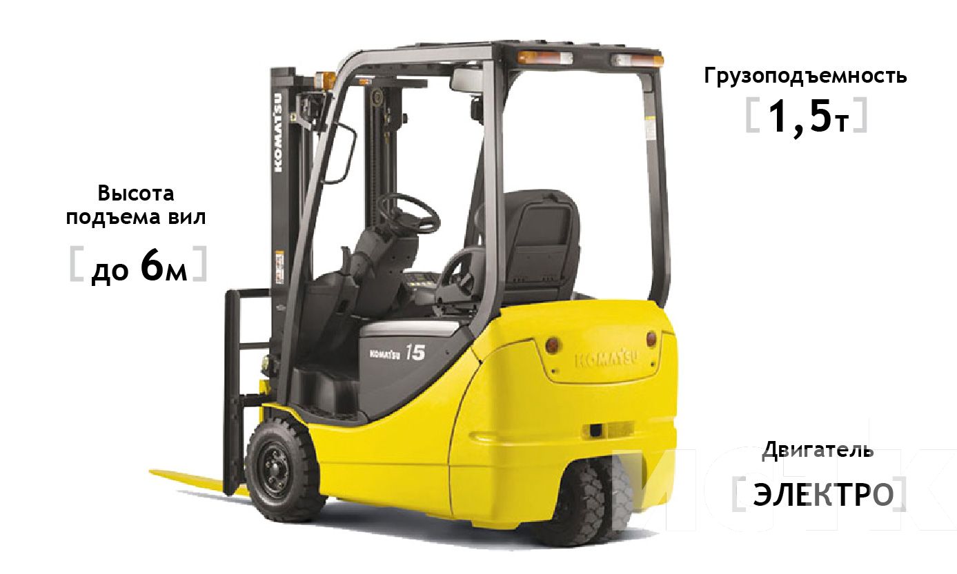 Вилочный погрузчик Komatsu FB15M-12