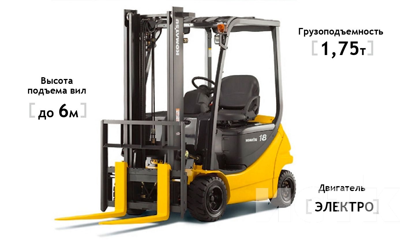 Вилочный погрузчик Komatsu FB18-12